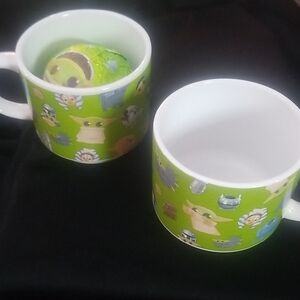 Star Wars Green Character Mug Set